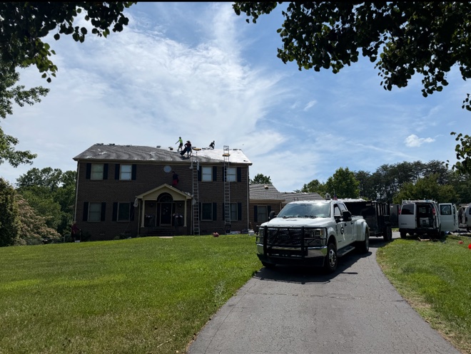 Rise Above Roofing completed project