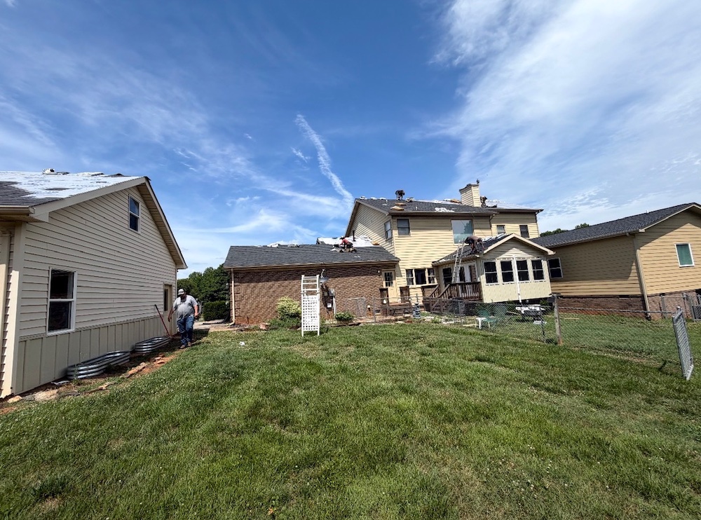 Rise Above Roofing completed project