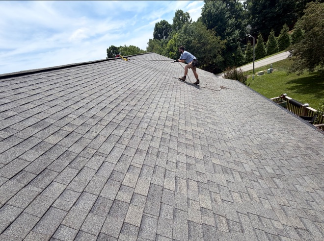 Rise Above Roofing completed project