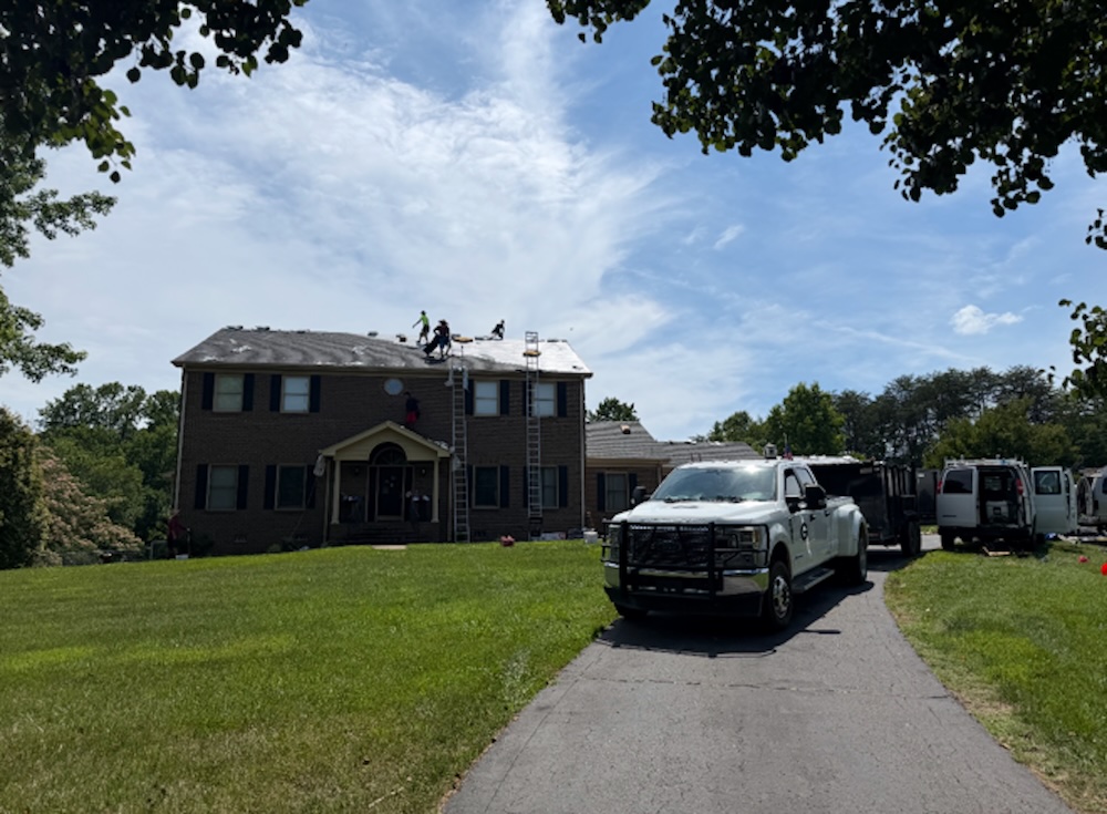 Rise Above Roofing completed project