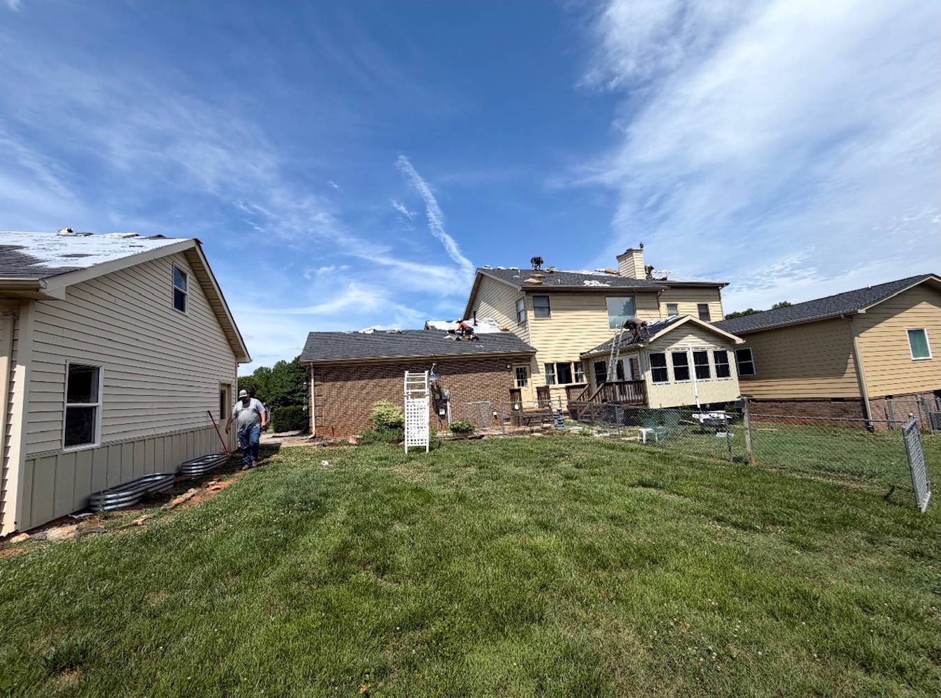 Rise Above Roofing completed project